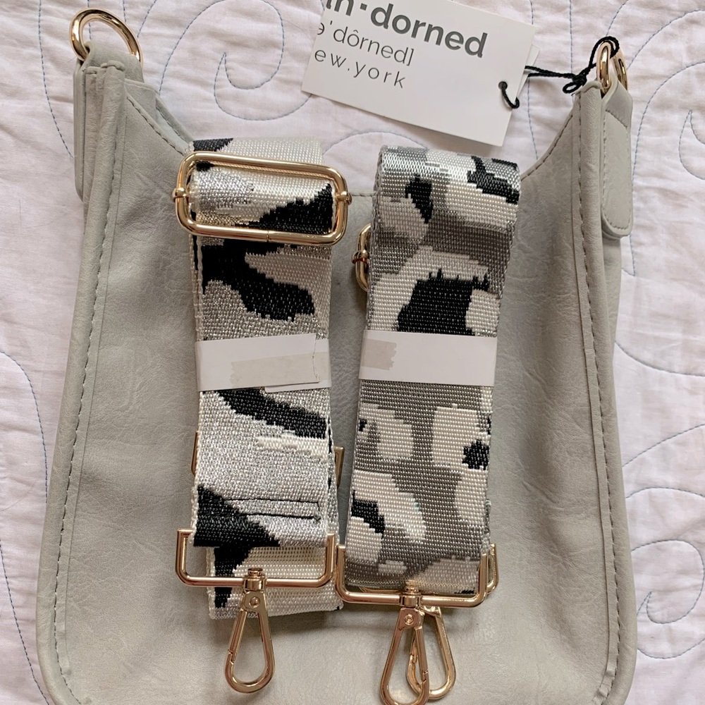 Vegan Leather Messenger Bag